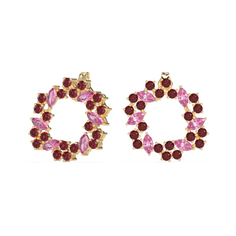 Marquise Fairy Cluster Earrings