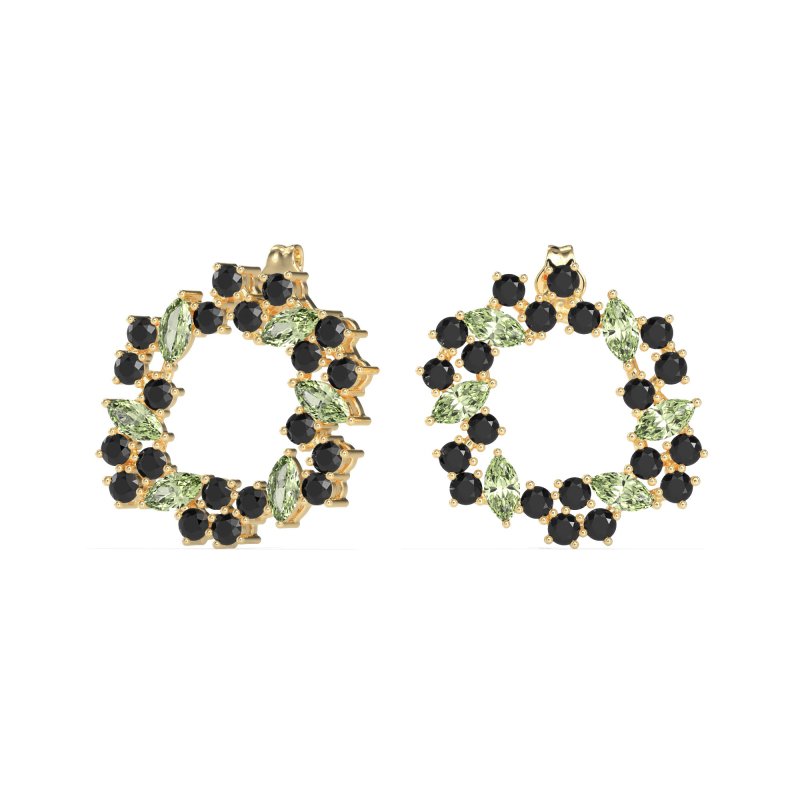 Marquise Fairy Cluster Earrings