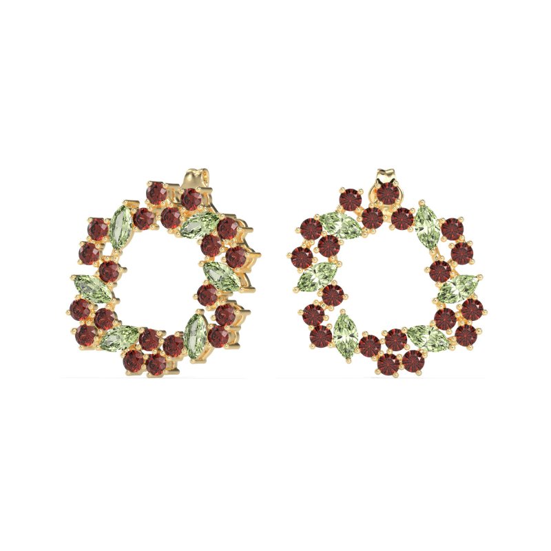 Marquise Fairy Cluster Earrings