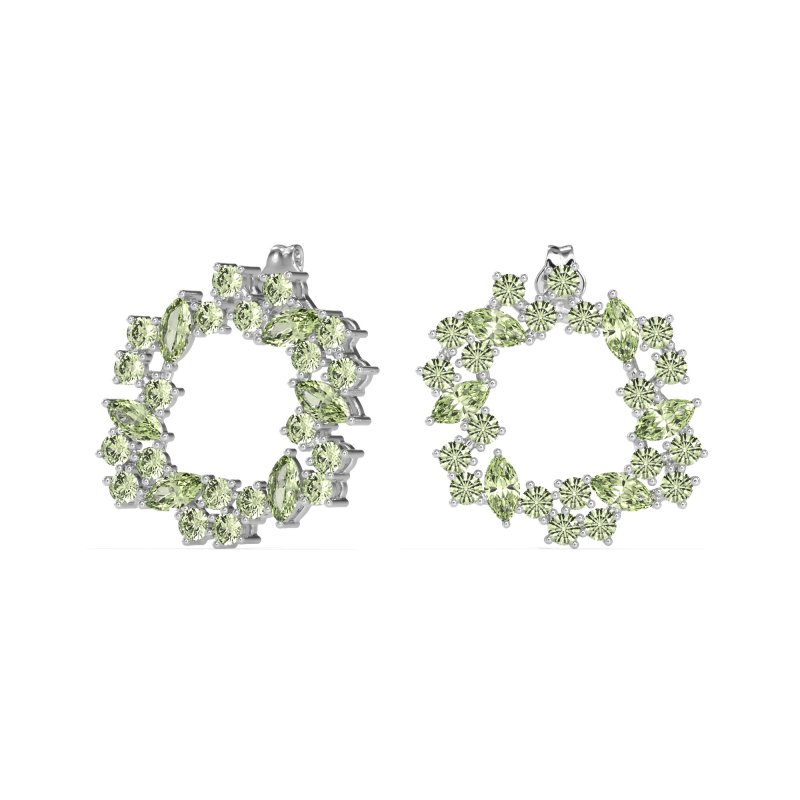 Marquise Fairy Cluster Earrings