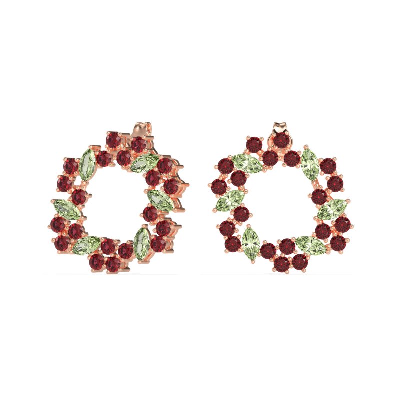 Marquise Fairy Cluster Earrings