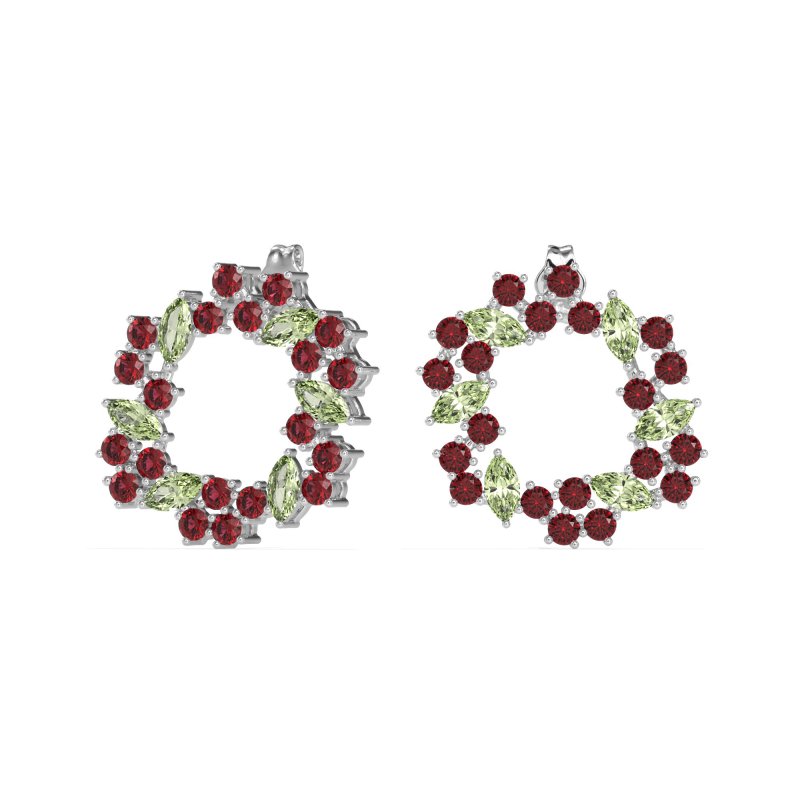 Marquise Fairy Cluster Earrings