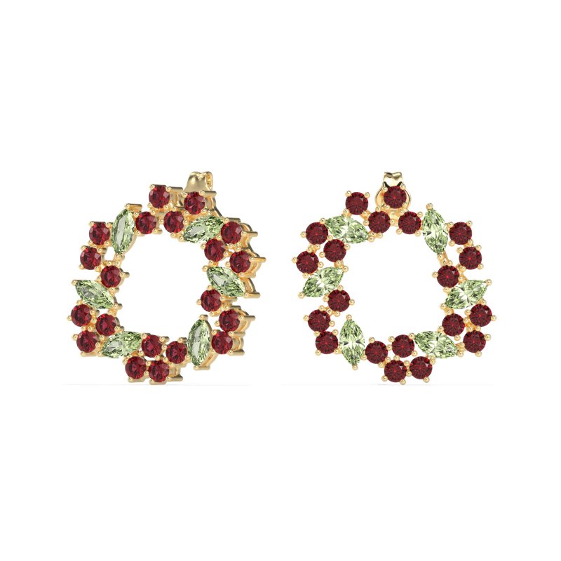 Marquise Fairy Cluster Earrings