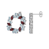 Marquise Fairy Cluster Earrings