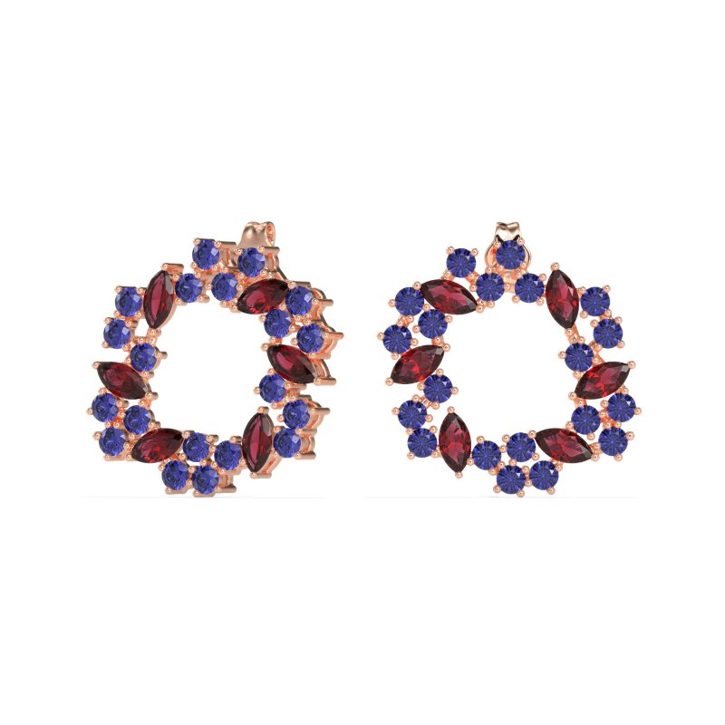Marquise Fairy Cluster Earrings