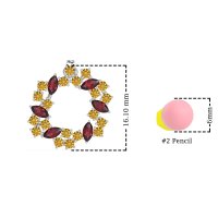 Marquise Fairy Cluster Earrings