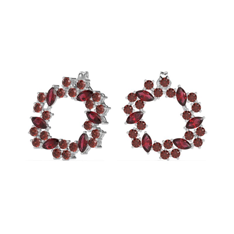 Marquise Fairy Cluster Earrings