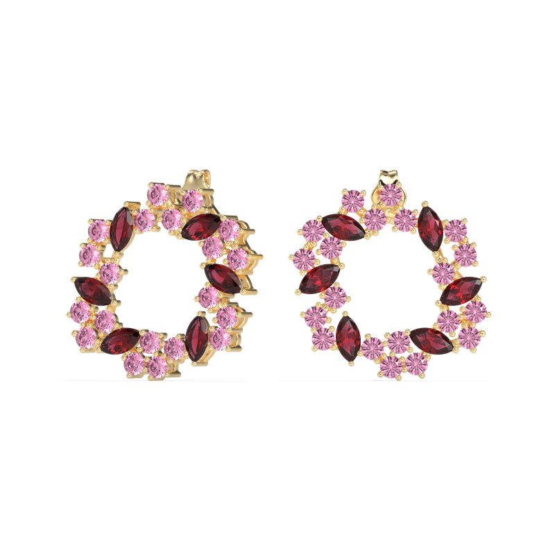 Marquise Fairy Cluster Earrings