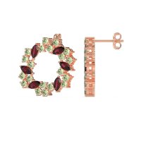 Marquise Fairy Cluster Earrings
