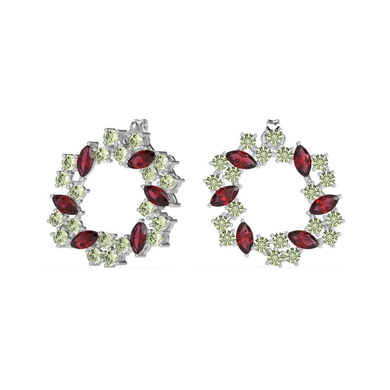 Marquise Fairy Cluster Earrings