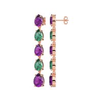 Pear Shape Dangling Earrings