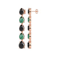 Pear Shape Dangling Earrings