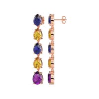 Pear Shape Dangling Earrings