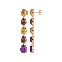 Pear Shape Dangling Earrings