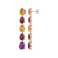 Pear Shape Dangling Earrings