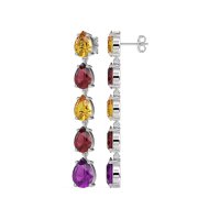 Pear Shape Dangling Earrings