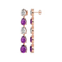 Pear Shape Dangling Earrings
