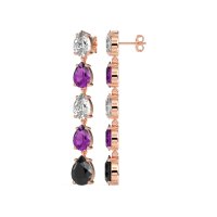 Pear Shape Dangling Earrings