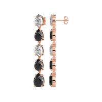 Pear Shape Dangling Earrings