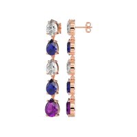 Pear Shape Dangling Earrings