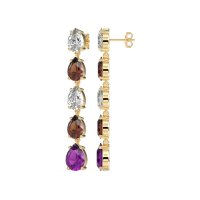Pear Shape Dangling Earrings