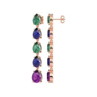 Pear Shape Dangling Earrings