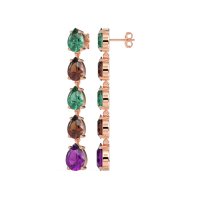 Pear Shape Dangling Earrings