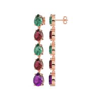 Pear Shape Dangling Earrings