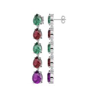 Pear Shape Dangling Earrings