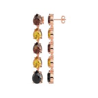 Pear Shape Dangling Earrings