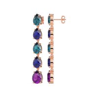 Pear Shape Dangling Earrings