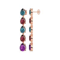 Pear Shape Dangling Earrings