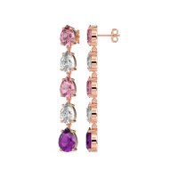 Pear Shape Dangling Earrings