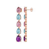 Pear Shape Dangling Earrings
