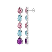 Pear Shape Dangling Earrings
