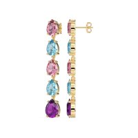 Pear Shape Dangling Earrings