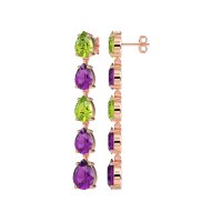 Pear Shape Dangling Earrings