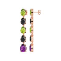 Pear Shape Dangling Earrings