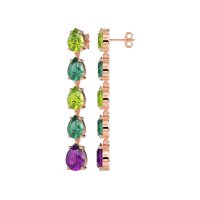 Pear Shape Dangling Earrings