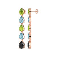 Pear Shape Dangling Earrings