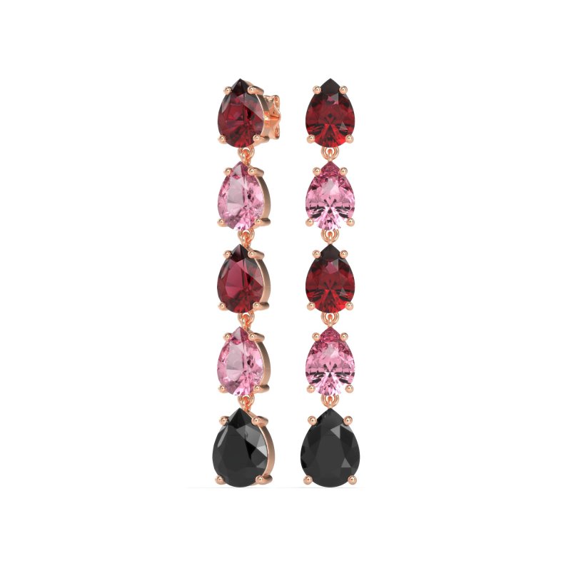 Pear Shape Dangling Earrings