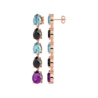 Pear Shape Dangling Earrings