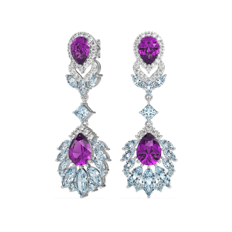 Antique Chandelier Drop Earrings