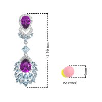 Antique Chandelier Drop Earrings