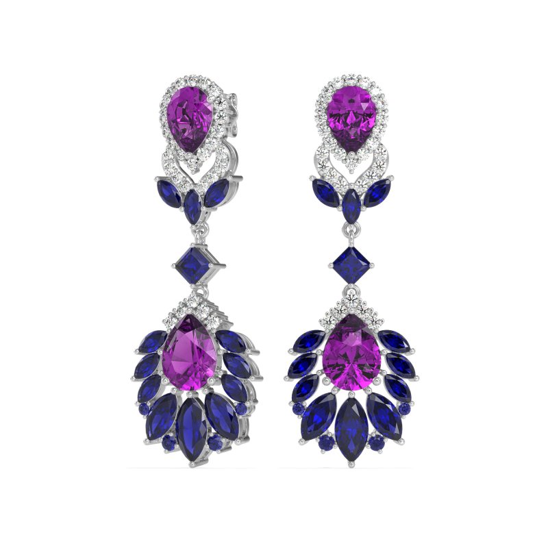 Antique Chandelier Drop Earrings