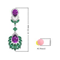 Antique Chandelier Drop Earrings