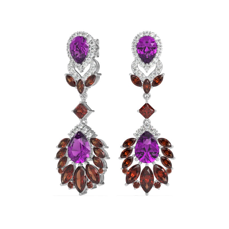 Antique Chandelier Drop Earrings