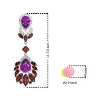Antique Chandelier Drop Earrings