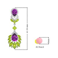 Antique Chandelier Drop Earrings