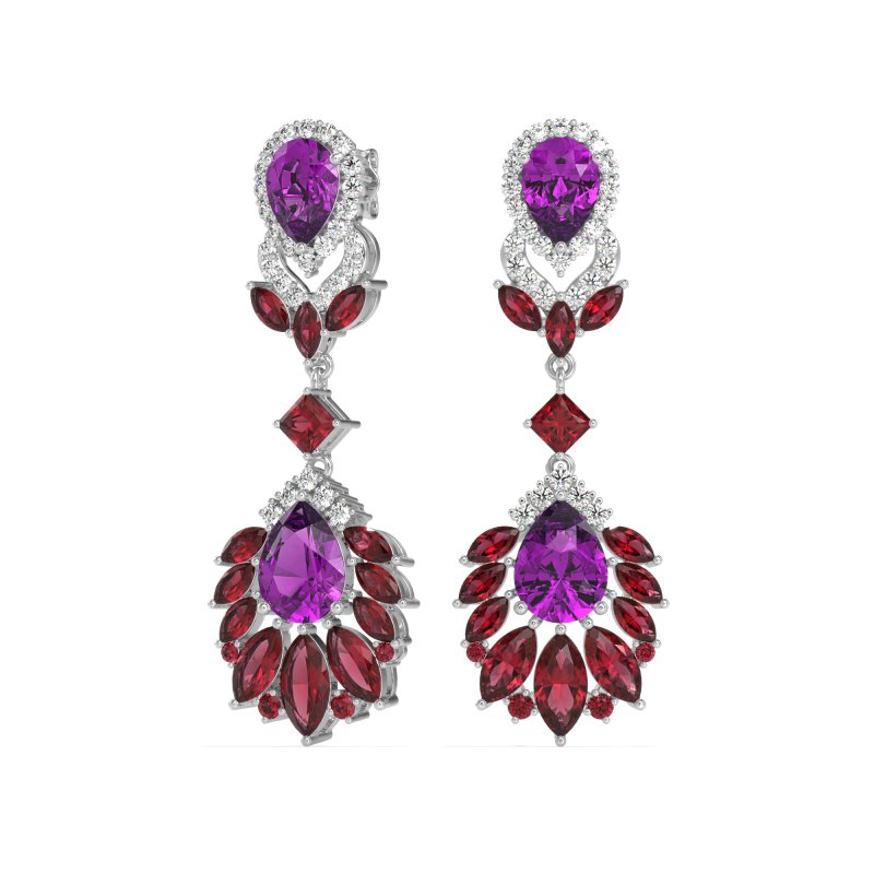 Antique Chandelier Drop Earrings